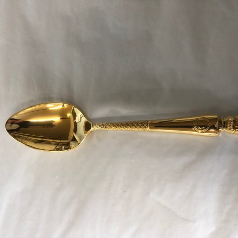 24ct Gold Spoon